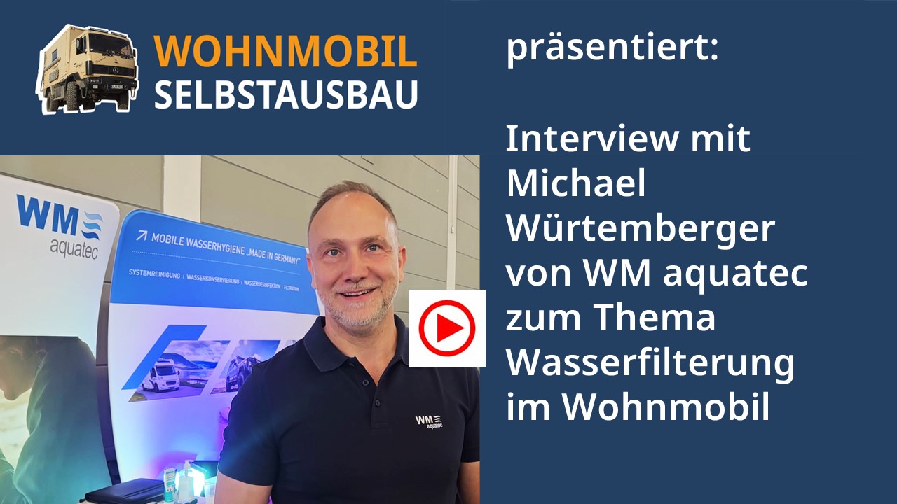 Videointerview mit WM aquatec-Geschäftsführer Michael Würtemberger
